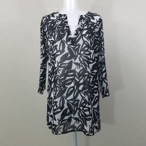 New York & Company Tunic Blouse Size S
